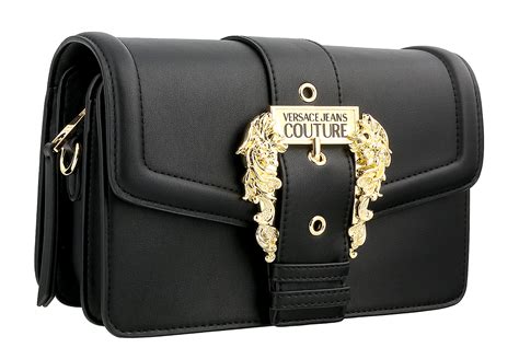 versace couture bag black|shoulder bag Versace jeans couture.